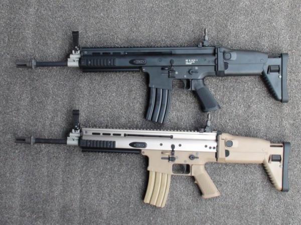 T WE SCAR-L AEG Rifle ( DE / BK )